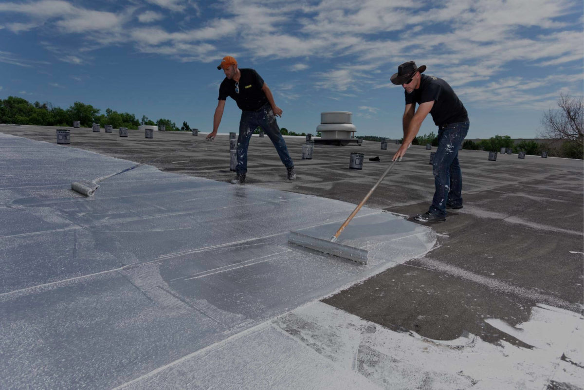 Commercial Roof Coating | Elastomeric Roof Coating Systems | Rubberized ...